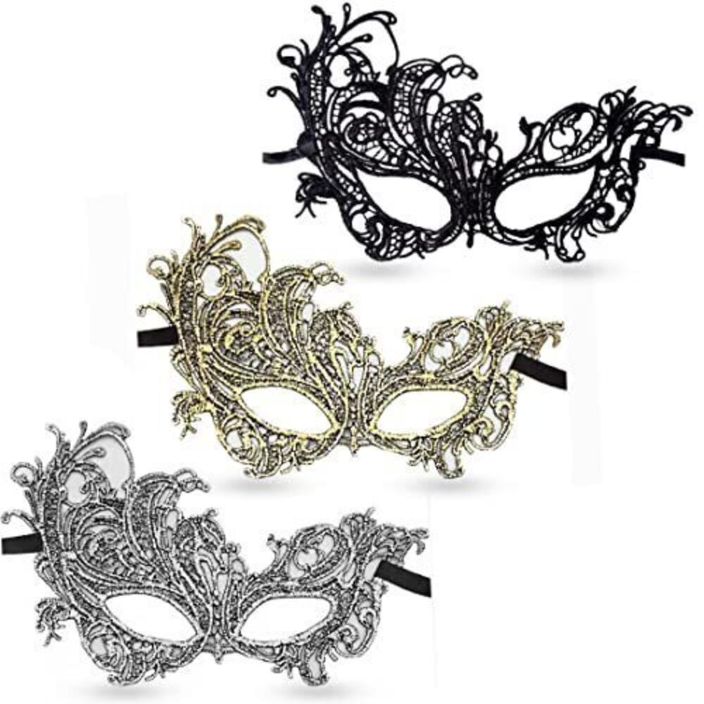 4845 Masquerade Mask Lace Mask for Halloween Carnival Party Ball Costume